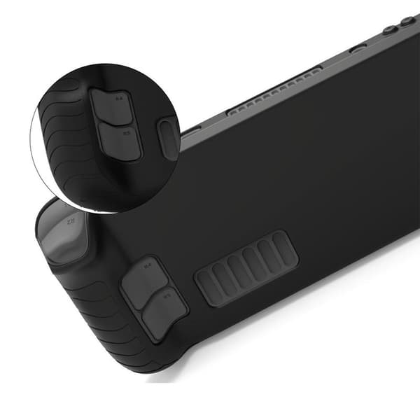 Silikonebeskyttelse til Steam Deck OLED Sort