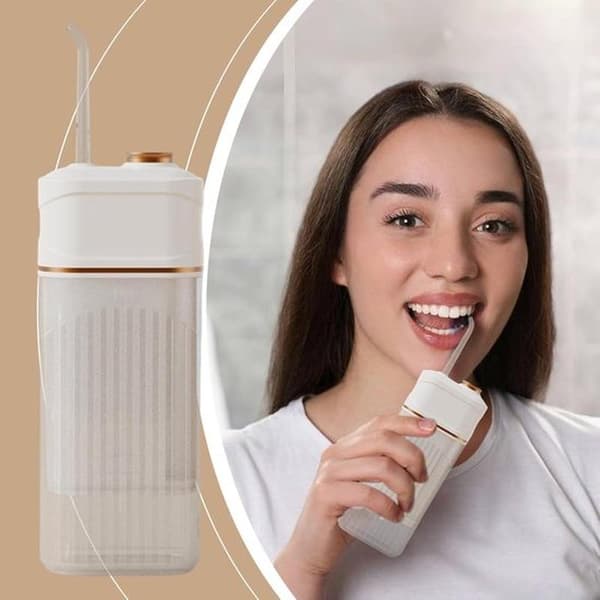 Portable Water Flosser, 20ml Waterproof Electric Tooth Cleaner