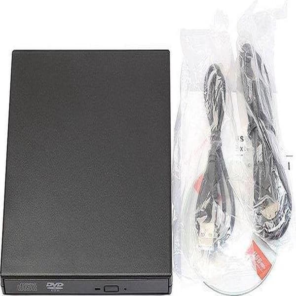 Plug & Play Extern CD/DVD-enhet Spelare Läsare - USB 2.0 CD-ROM Läsare & Brännare