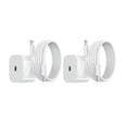 2-pack - iPhone-laddare - Snabbladdare - Adapter + Kabel 20W Vit One Size iPhone 2-pack