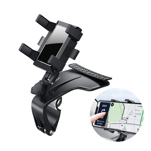 360° roterende biltelefonholder, luftventilfeste for mobiltelefoner, universell luftventil