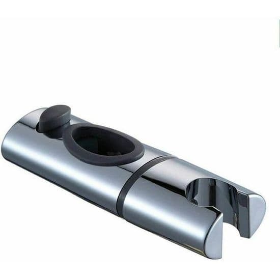 Forkromet ABS brusehovedholder - 360° rotation - Højdejusterbar - Flere farver