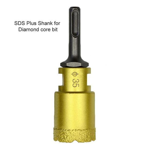 2-delt adapter M14 udvendigt gevind til SDS Plus hun og hun trekant