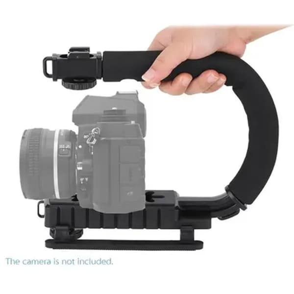 U-formet håndtaksstabilisatorfeste for DV 5D Mark II og GoPro