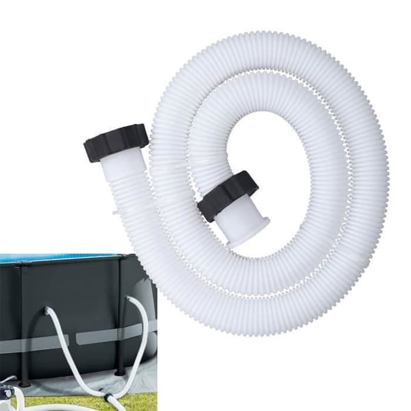 Udskiftningsslange til swimmingpoolpumpe - SALALIS PE solid - Vandtæt - 1,5 m