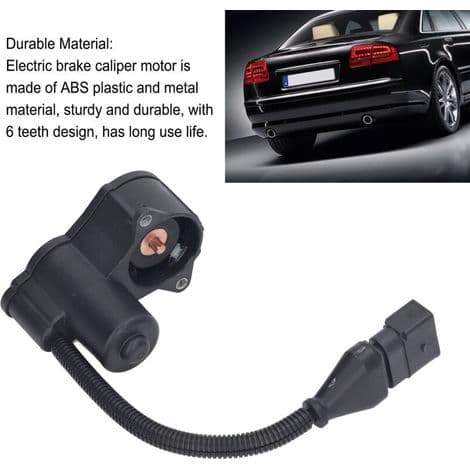 6-tands bageste parkeringsbremsekalibermotor Plug and Play 4E0 998 281 B til A8 S8 D3 4E 2002-2010