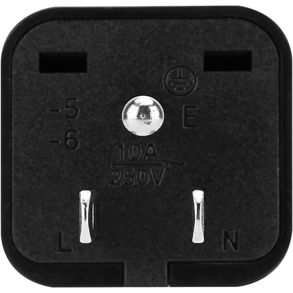 Typ B-kontaktadapter - Kompakt - Högkvalitativ plast - 2 stycken
