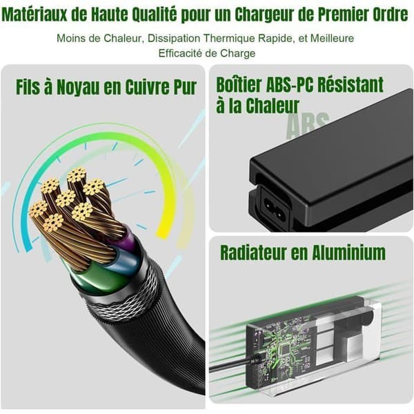 Batterioplader til el-scootere, 42V 2A, til hoverboards, 36V, med 4 stik
