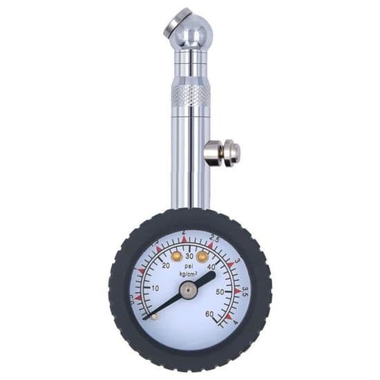 Digital däcktrycksmätare med hög noggrannhet, 60 PSI, för bilar