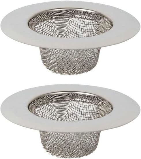 Diskbänksil i rostfritt stål - Rostfri - 2 delar - 7 cm diameter