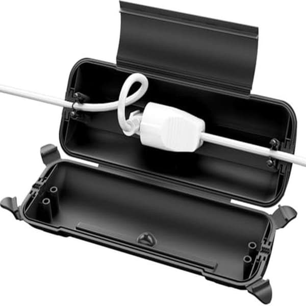 Waterproof Outdoor Cable Box IP44 - Large Plug Protection Box, Suitable for Extension Cords.