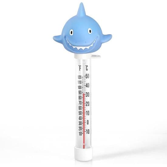 Flytande pooltermometer - Stor display - Stöttålig - Manuell användning