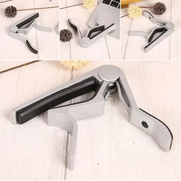 Guitar capo, aluminiumslegering capo til akustisk/elektrisk guitar