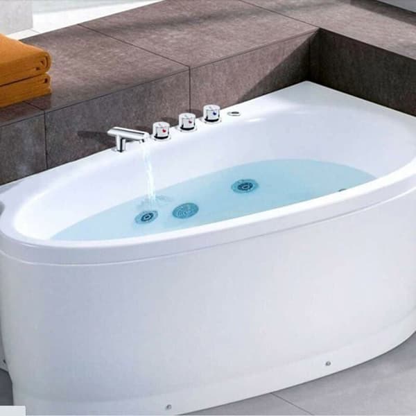 Badekararmatur - Massiv messing - Flere farver - 3 huller
