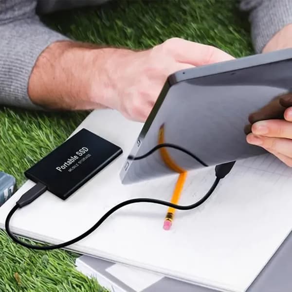 500 GB bærbar ekstern SSD til bærbar computer og MacBook