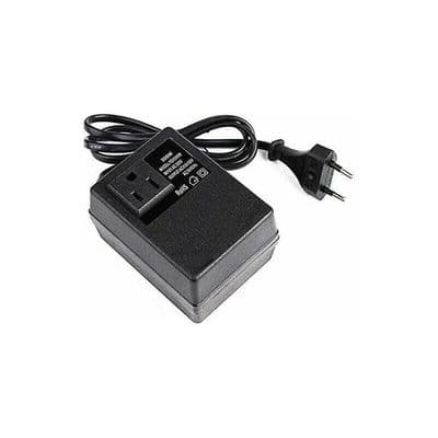 220V til 110V transformator - 200W - europeisk plugg - innendørs bruk