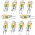 G4 LED-lampa - 2W 200LM - Varmvit 3000K - Ej dimbar - 10-pack