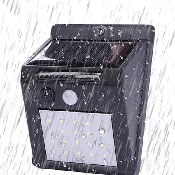 Kommercielle varer/Udendørs solcellelampe, 48 LED'er, Udendørs solcellebelysning
