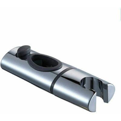 Forkromet ABS brusehovedholder - 360° rotation - Højdejusterbar - Flere farver