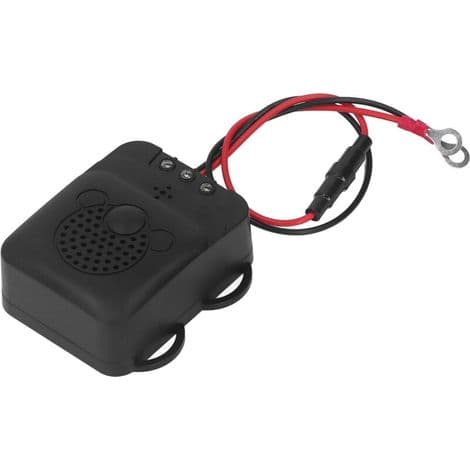 12V Ultralyd Musemiddel – Kraftig Strobelys – Beskytter Biler Opptil 40 m² – Brannhemmende ABS-materiale