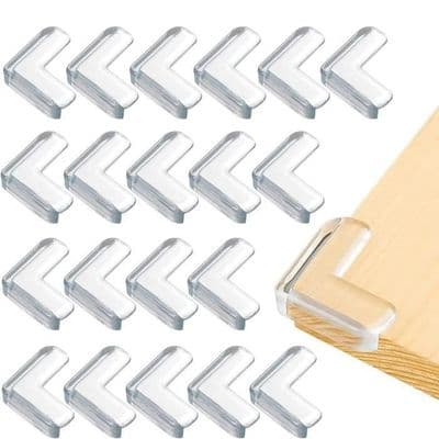 Bordshörnskydd för bebisar, 20-pack bordshörnskydd