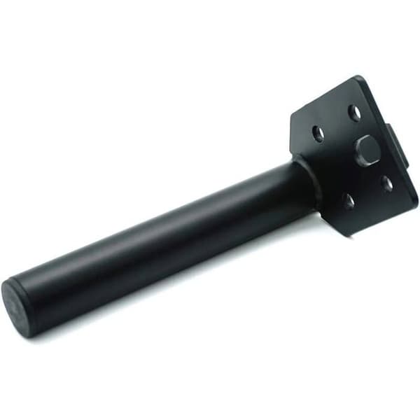Møbelben 15 cm - Sort Metal - Gør-det-selv Montering - Gulvbeskytter