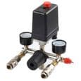 Sort trykregulator - 2 displays - Præcis justering - Kablet