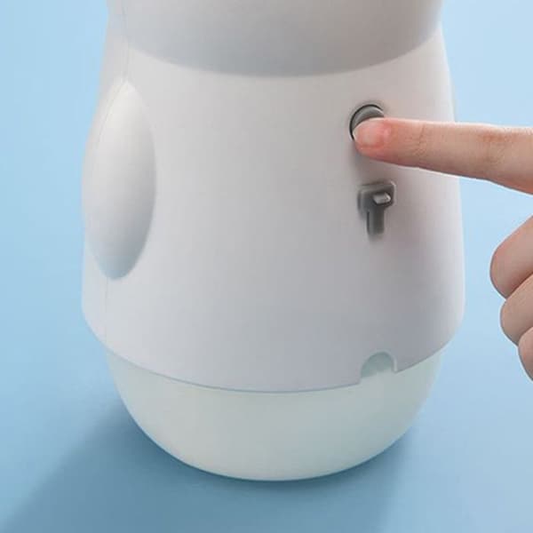 Automatisk sæbedispenser, sødt bjørnedesign - 300 ml - USB genopladelig - Infrarød