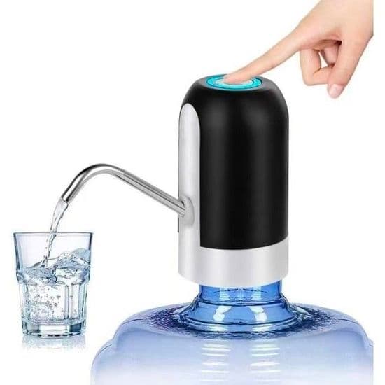 USB Elektrisk Vattendispenser Bärbar Vattenpump för Universella 5 Gallon Flaskor