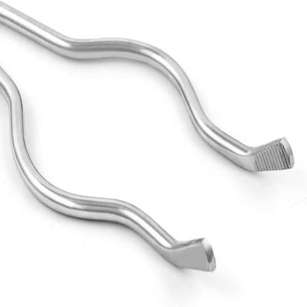 40 cm digeltang - rustfritt stål - egnet for laboratorie- og industriell bruk