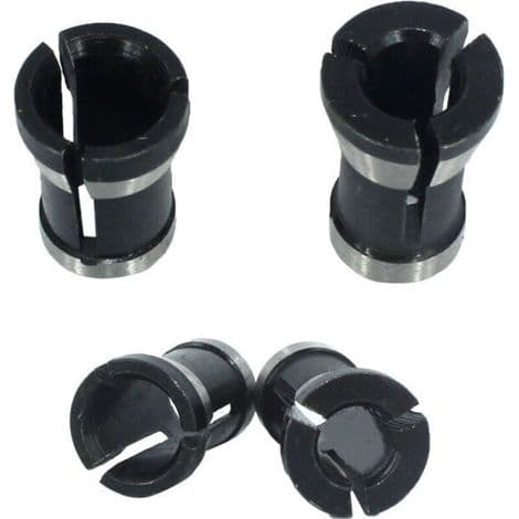 Chuckhode, Drillchuck, 6mm 6.35mm 8mm Adapterhodeomformer, 6 Stykker