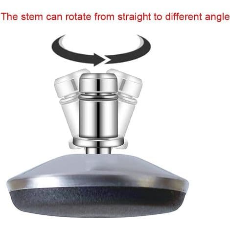Kontorstol Erstatningshjul Svingbare Hjul for Fast Base 7/16\" (11 mm) Diameter Stang Kompatibel med de fleste kontorstoler