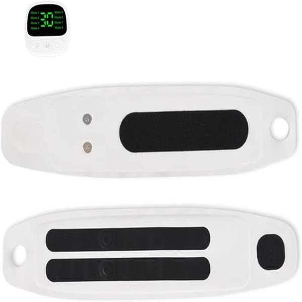 Håndledsmassageapparat med EMS-massagefunktion, 8 tilstande og 30 intensitetsniveauer, beige