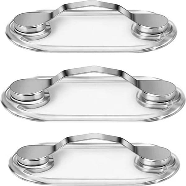 3-delt magnetisk brilleclips-sæt i broche-stil