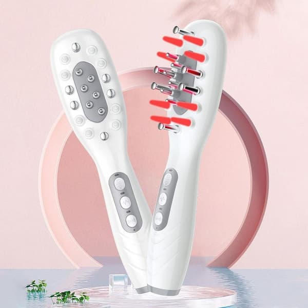 Elektrisk hårmassageborste, elektrisk hårväxtmassageborste | Hårbottenmassager, hårbottenborste för hår, in