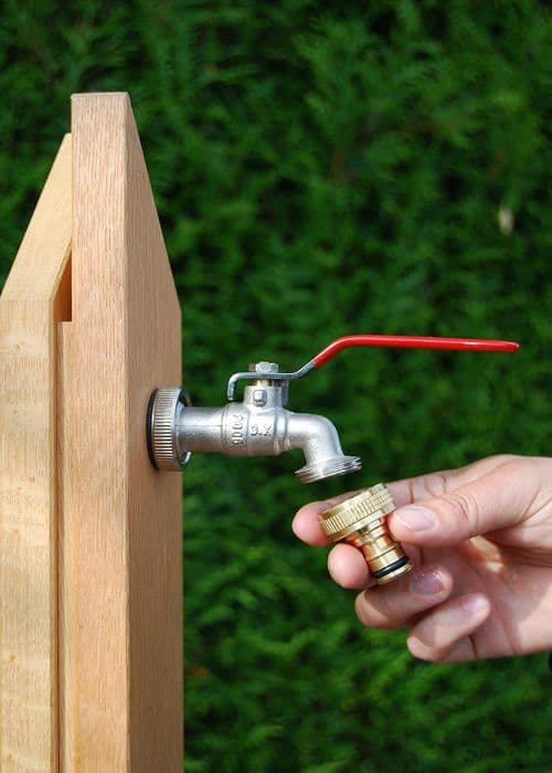 ADF20 Krananslutning - Hona 20x27 - Mässing - Guld