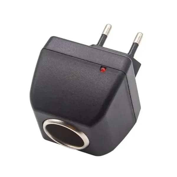 AC til DC strømadapter, bilstrømkonverter AC 100-240V til DC 12V 6W stikadapter