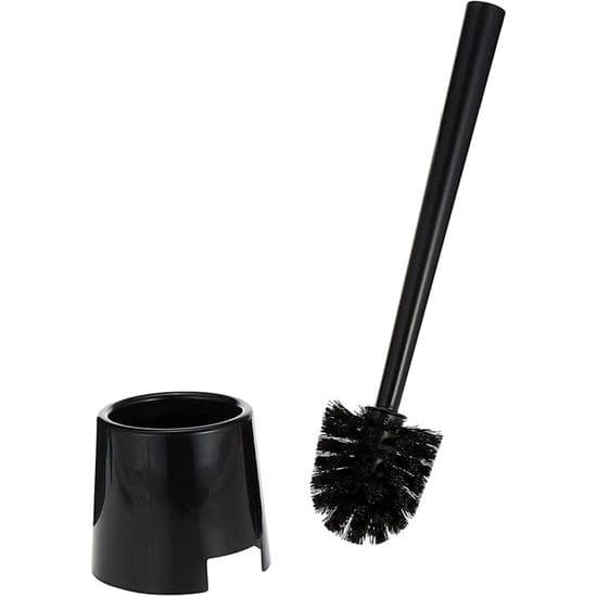 Ikea toiletbørste, polypropylen, sort, 36 x 11 x 10,3 cm