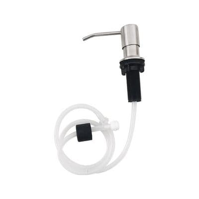 Sæbedispenser i rustfrit stål - 1m fleksibel slange - 360° rotation - Flere farver