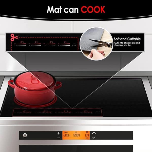 Induction Protector - Induction Mat - Fiberglass - Stove Protector - Pan Protector - Induction Hob Protection Mat - Protective Plate - Kitchen