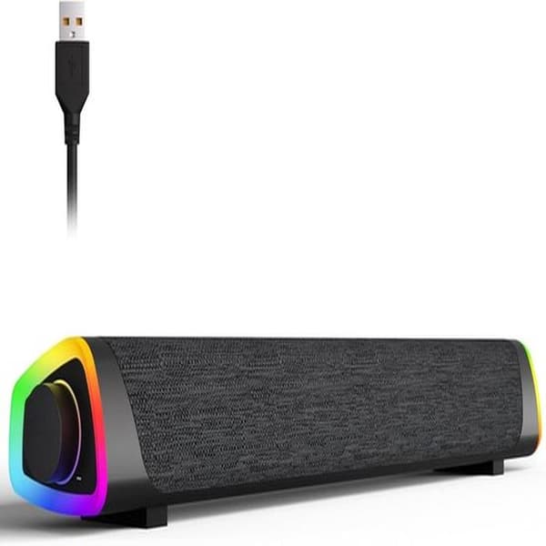 PC Soundbar - Wired and Wireless PC - Speaker - USB Mini Speaker - Audio Amplifier