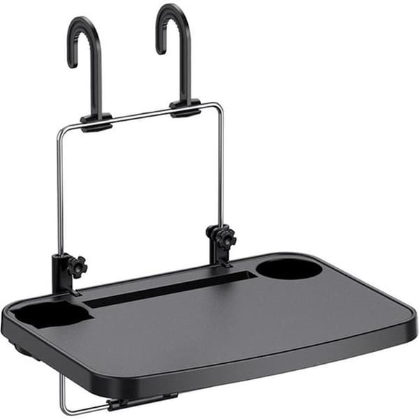 Rattbrett, Bærbart Bilsete-brett, Justerbart Krokfeste, Sammenleggbar Bilskrivebordsplattform, Tilbehørssett for Pendling/Bilturer