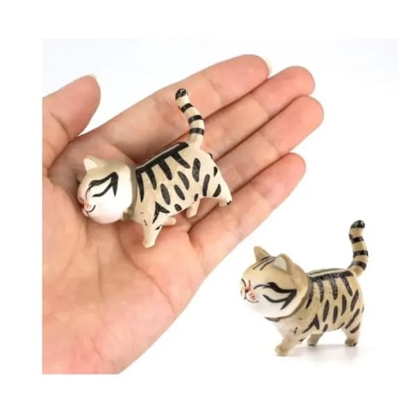 3D Kat Køleskabsmagneter - Multifunktionelle - Super Adsorptionskapacitet - 9 STK