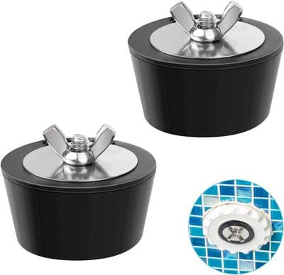 Poolplugg, 2 st pluggar för att förhindra frostskador, Poolplugg (Diameter 51mm/2\")