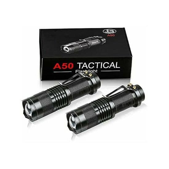 Mini LED-taskulamppu - Erittäin tehokas - 3 tilaa - IP44 vedenkestävä