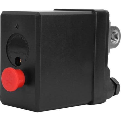 Vertikal trykafbryder-kontrolventil, 380V, 3-faset, 4 huller, G1/4\" til luftkompressor
