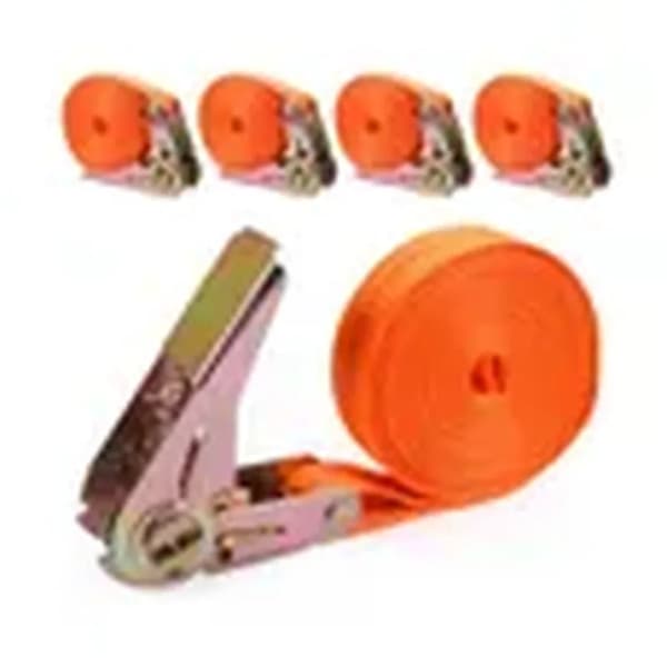 Spännband - Ospecificerad - 4 delar - Längd 6 m - Bredd 25 mm - Maximal lastkapacitet