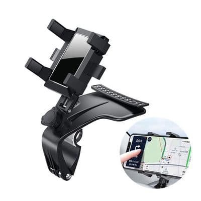 360° roterende biltelefonholder, luftventilfeste for mobiltelefoner, universell luftventil