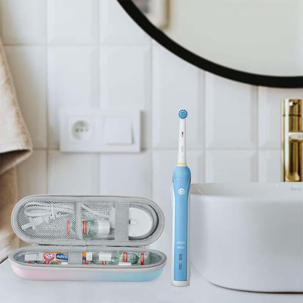 Travel Case for Electric Toothbrush - Hard Shell EVA Toothbrush Case MultiColor