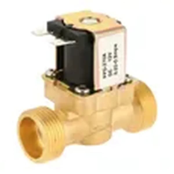 G3/4 Magnetventil - 12V DC - Messing - Normalt Lukket